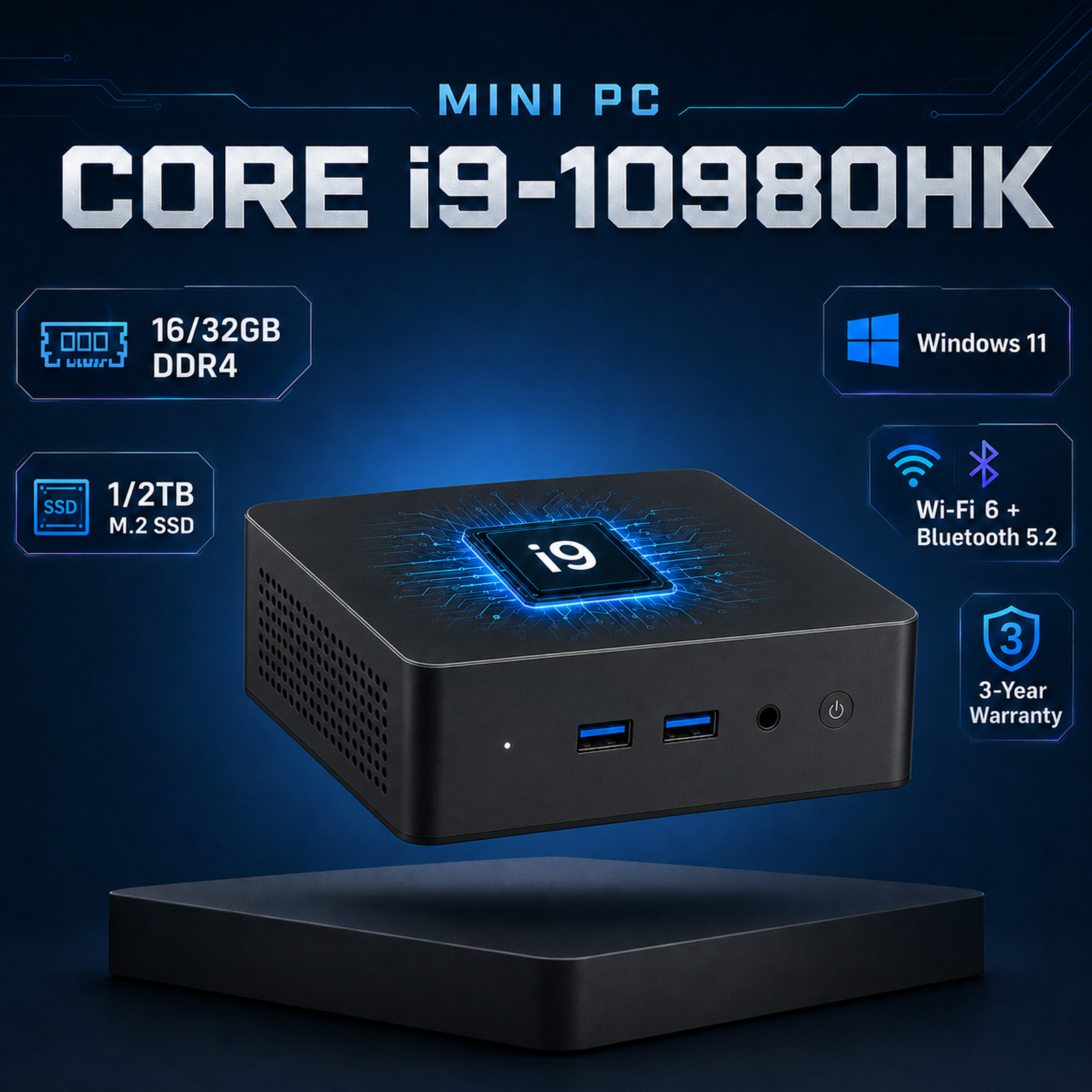 Pc Gaming Ram 32Gb - MINI PC Computer with Windows 11
