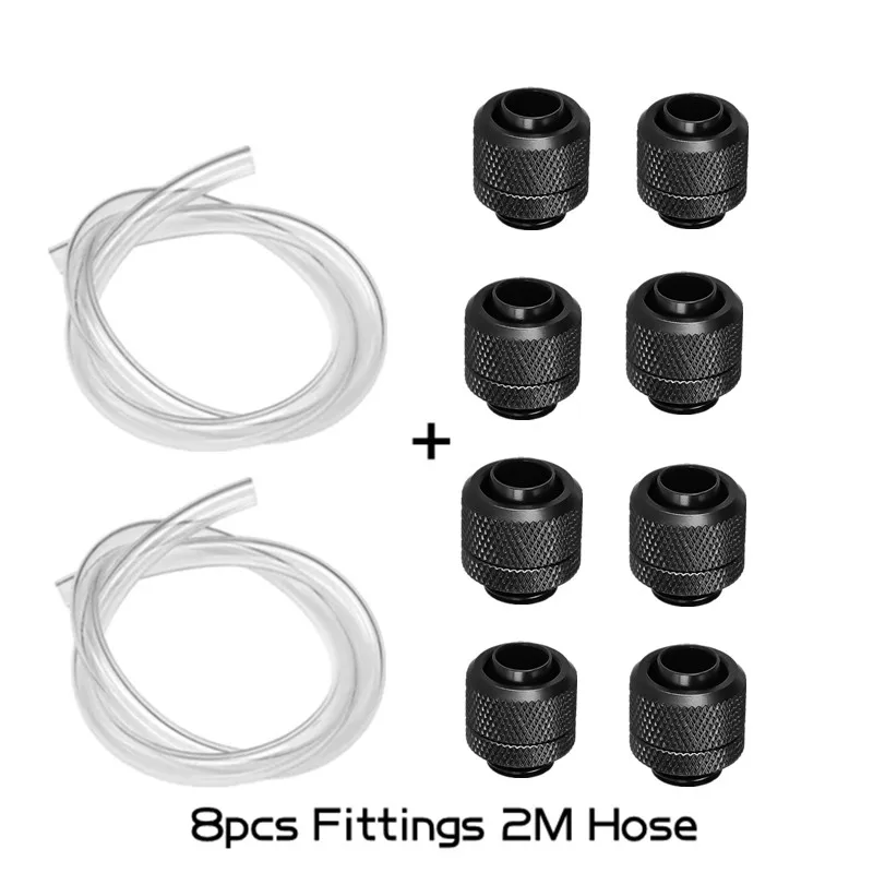 Pc Gaming Rgb - Hose Fitting KIT 3/8''Thick 9.5*15.9mm/9.5*12.7mm PC