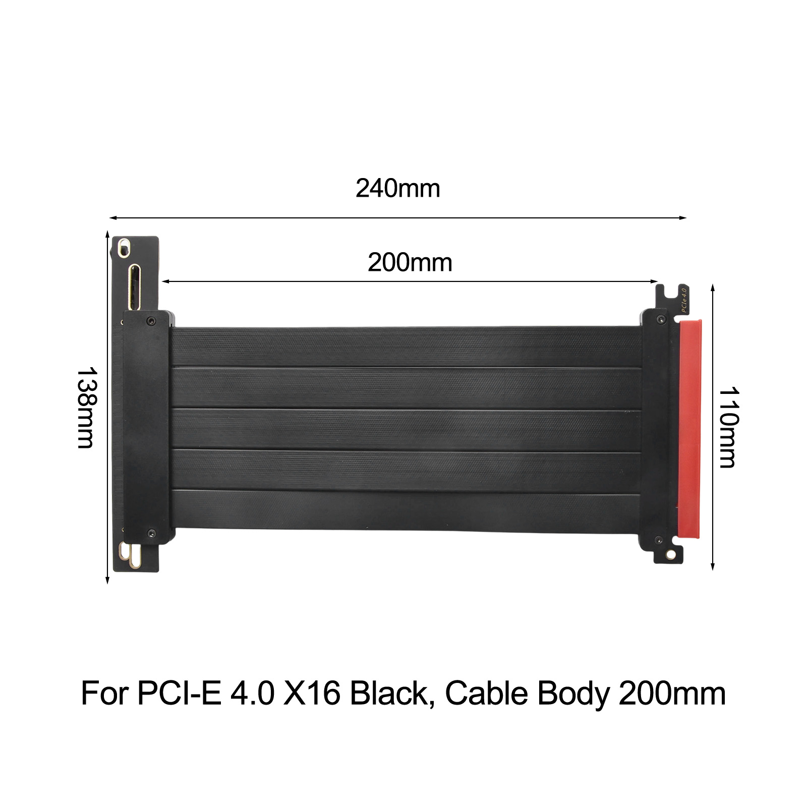 For PCIe 4.0 X16 Riser Cable 2 - Pcie Riser Cable 评论和价格