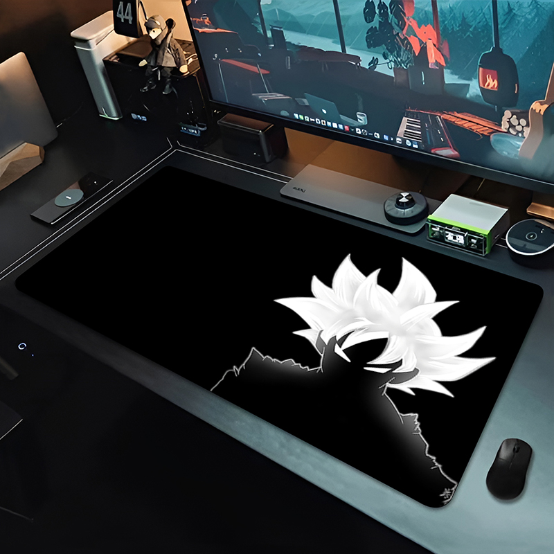 DBZ Black Anime Mouse Pad Drag - Pc Gaming Anime 评论和价格