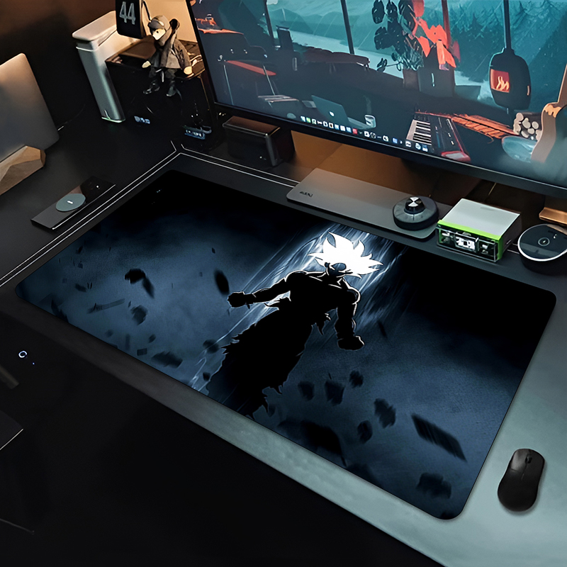 DBZ Black Anime Mouse Pad Drag - Pc Gaming Anime 评论和价格