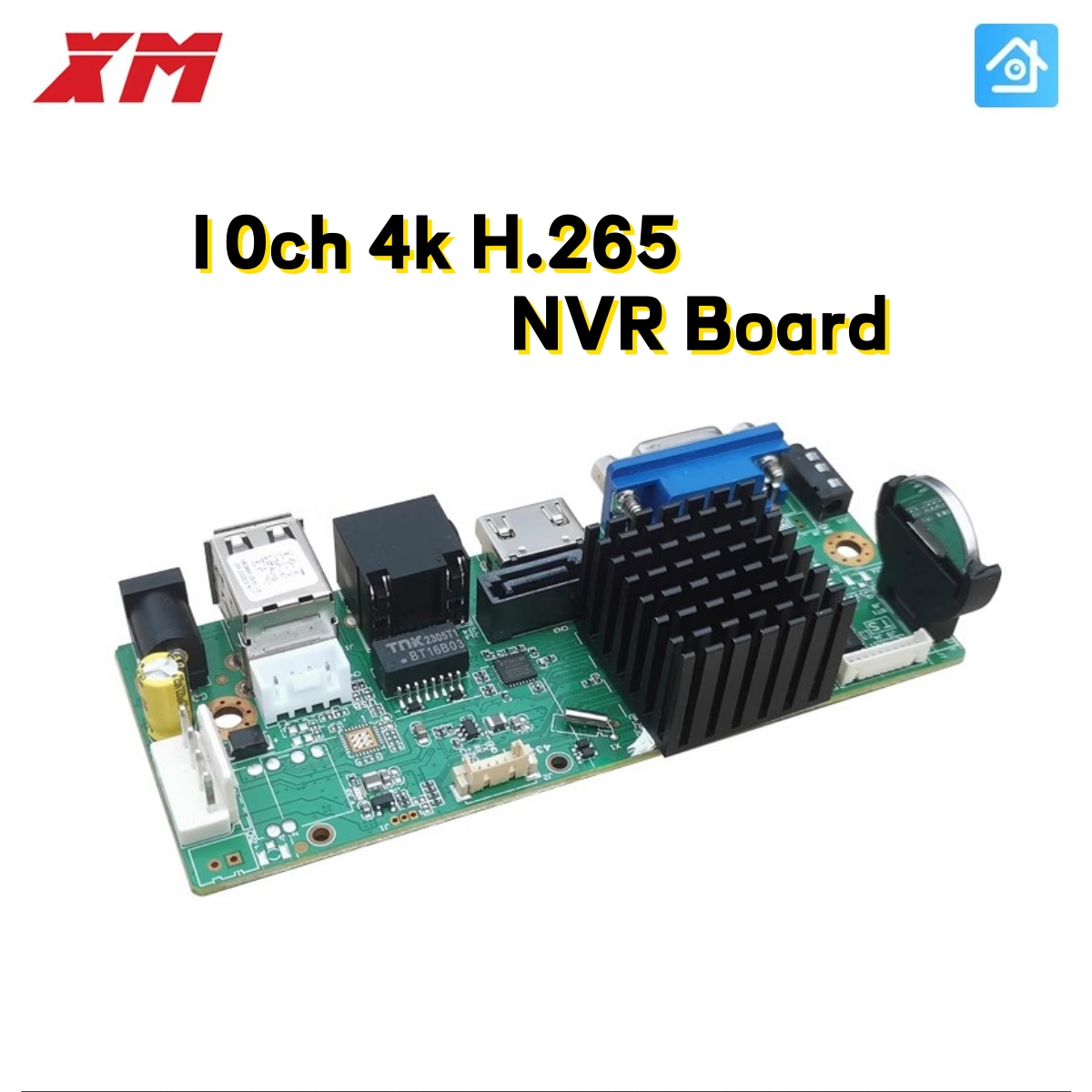 XM Original 10CH 4K 5MP H.265  - Pc Gaming Vr 评论和价格