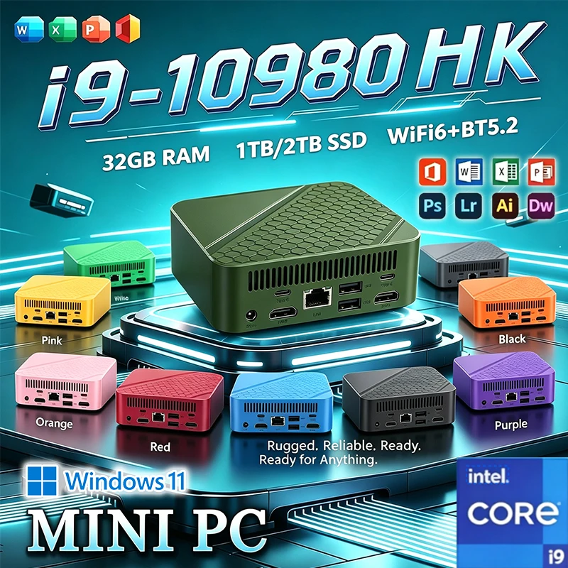 Mini PC gaming Intal Core i9 1 - Pc Gaming Ram 32Gb 评论和价格
