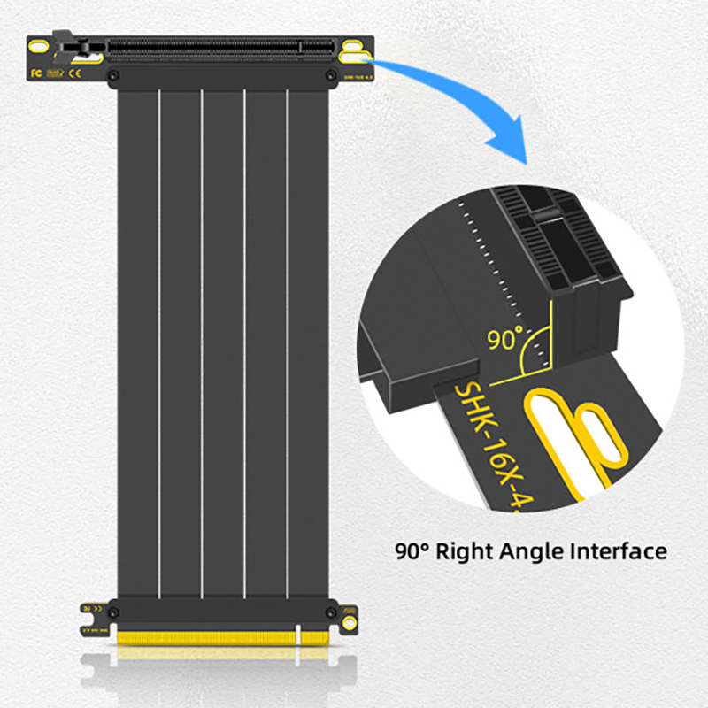 TEUCER PCI-E 4.0 X16 Riser Cab - Pcie Riser Cable 评论和价格
