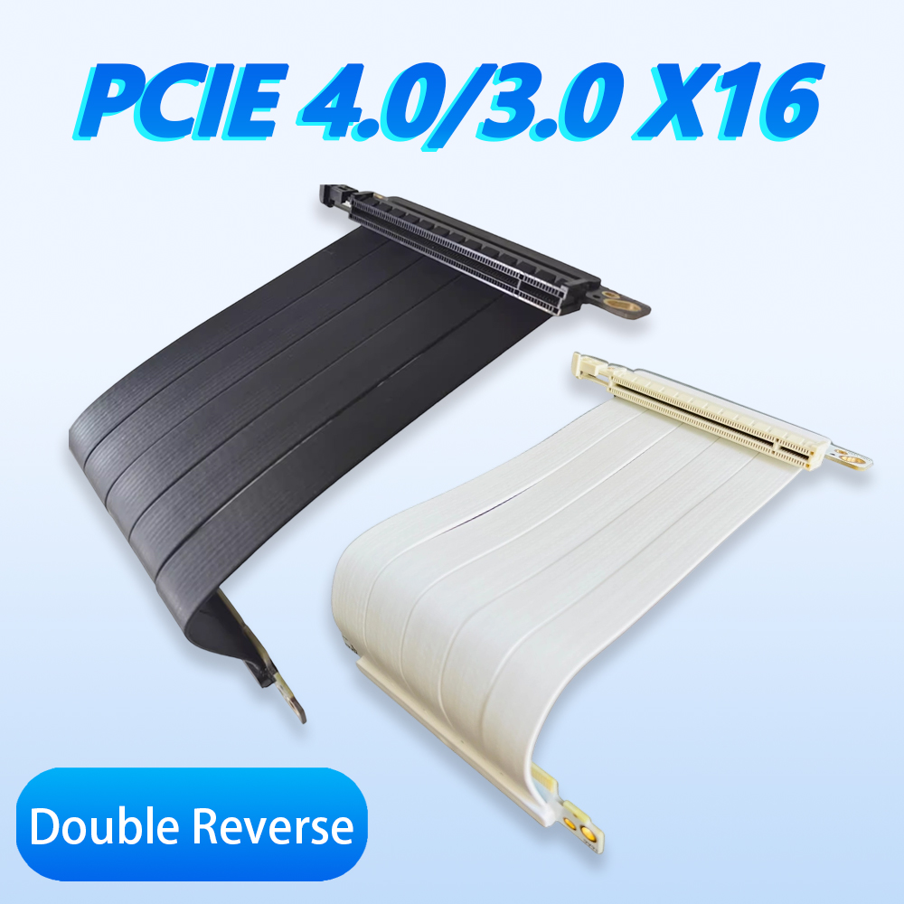 PCIe 4.0 3.0 X16 Double Revers - Pcie Riser Cable 评论和价格
