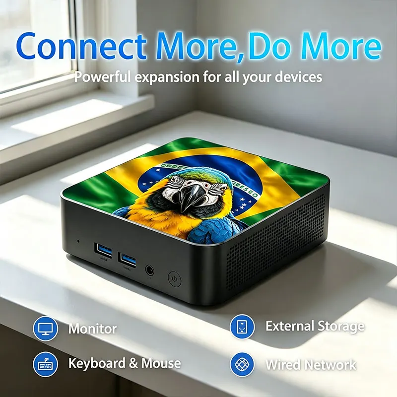 New Mexico Brazil Flag Mini PC - Pc Gaming Intel 评论和价格