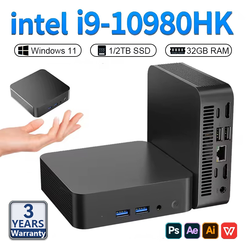 MINI PC Windows 11 Pro Core i9 - Pc Gaming Ram 32Gb 评论和价格