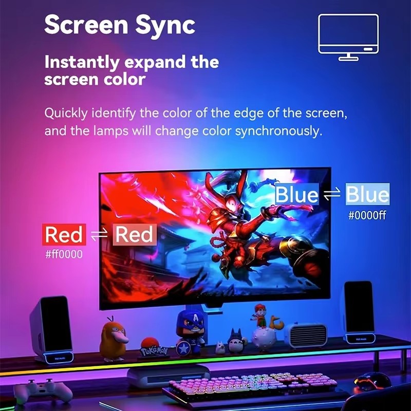 RGB Gaming Lights Strip Monito - Pc Gaming Rgb 评论和价格