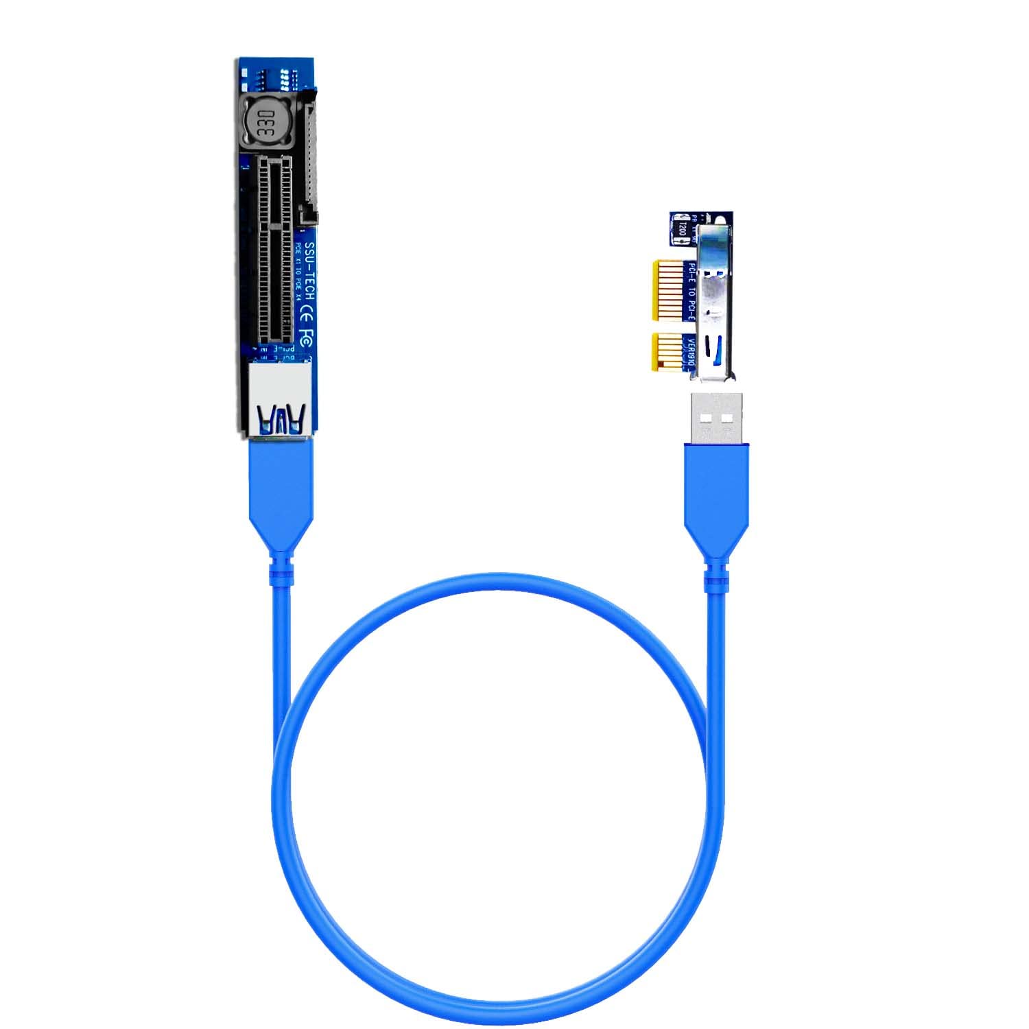 PCIe 3.0 X1 to X4 Riser Cable  - Pcie Riser Cable 评论和价格