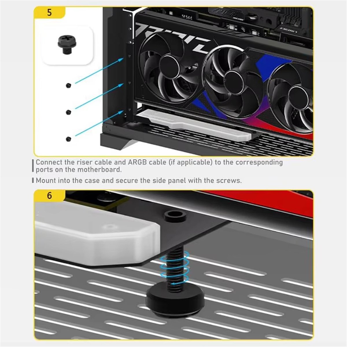 A14M Vertical GPU Mounting Bra - Pcie Riser Cable 评论和价格