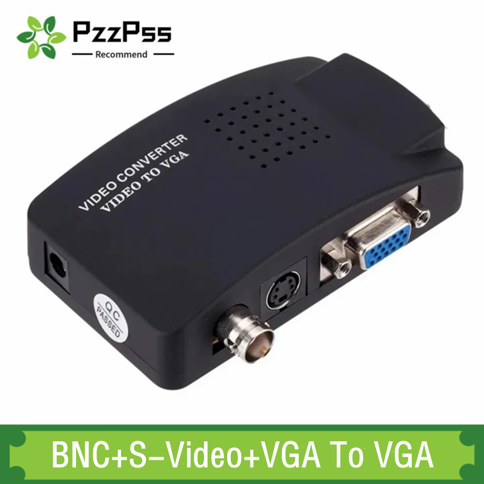 PzzPss BNC S-Video VGA to VGA  - Pc Gaming Vr 评论和价格