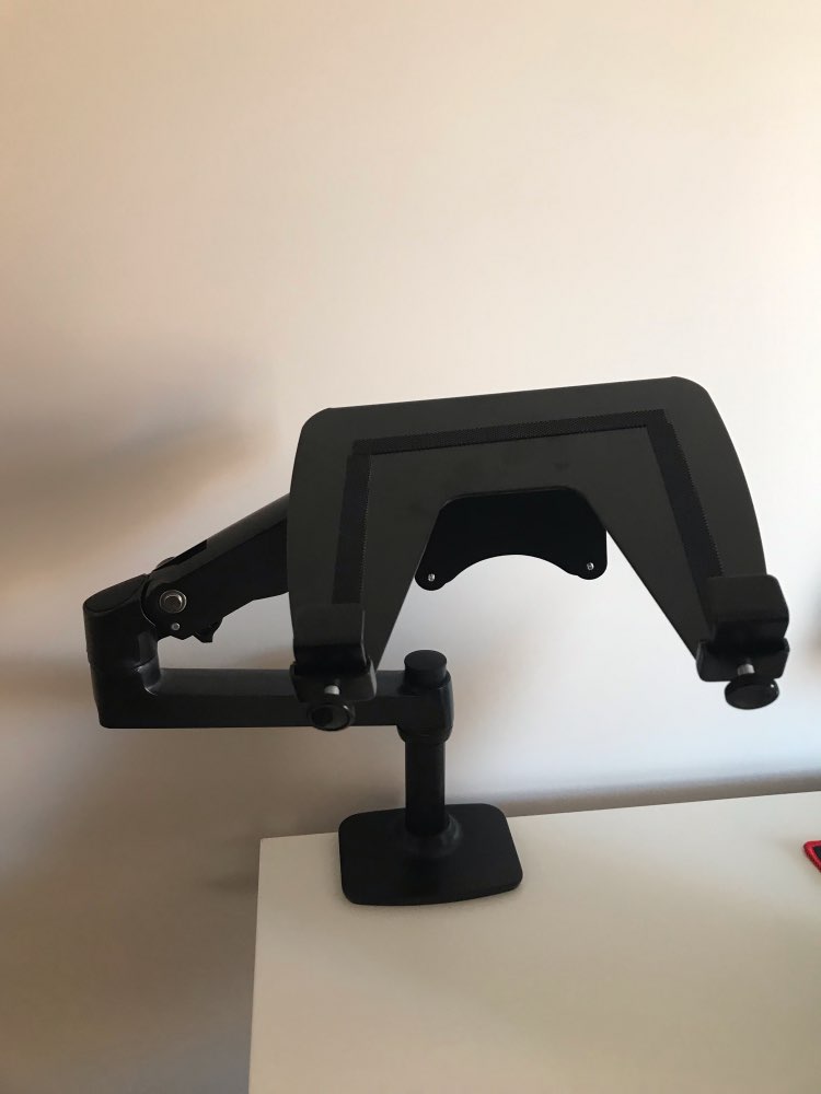 V62CT Aluminum Alloy Desktop M - Dual Monitor Arm 评论和价格
