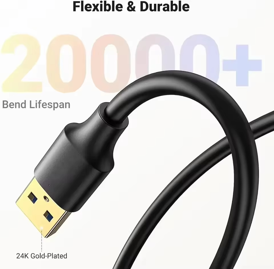 USB 3.0 Extension Cable 1m/2m/ - Pc Gaming Vr 评论和价格