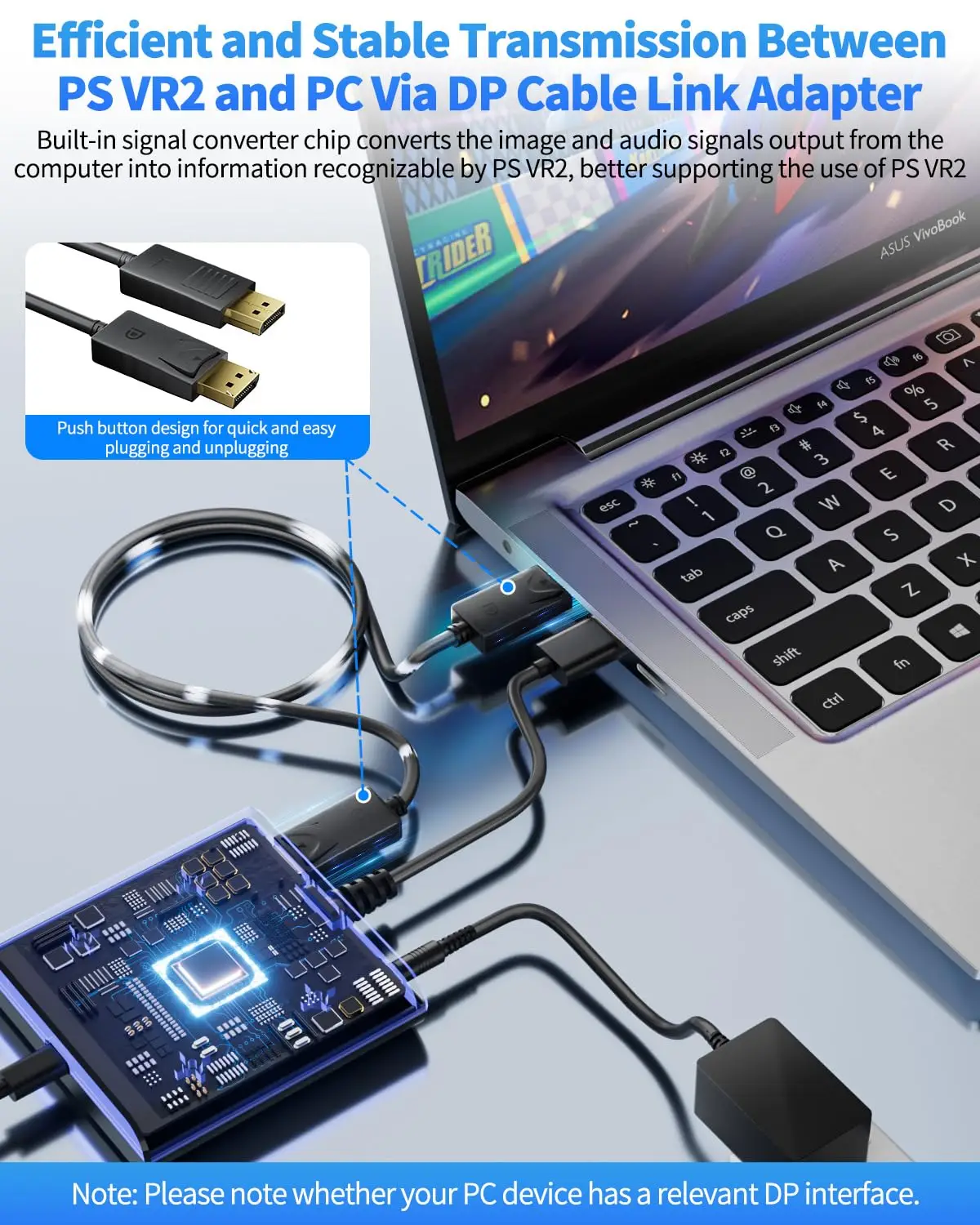AOLION VR2 PC Adapter for PS5  - Pc Gaming Vr 评论和价格