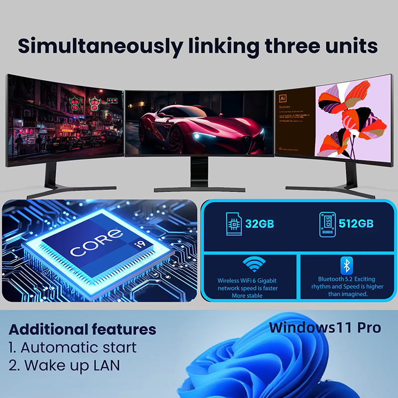 2026 Mini PC Intel Core I9 109 - Pc Gaming Ram 32Gb 评论和价格
