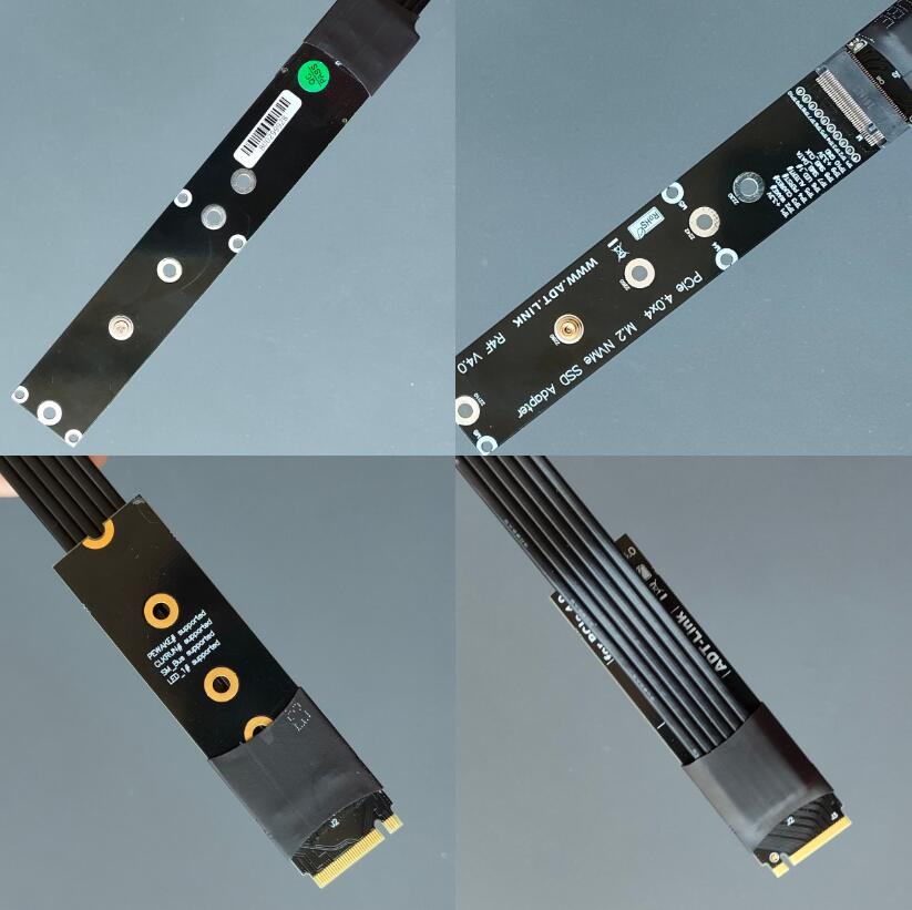 ADT-Link M.2 NVMe SSD Extensio - Pcie Riser Cable 评论和价格