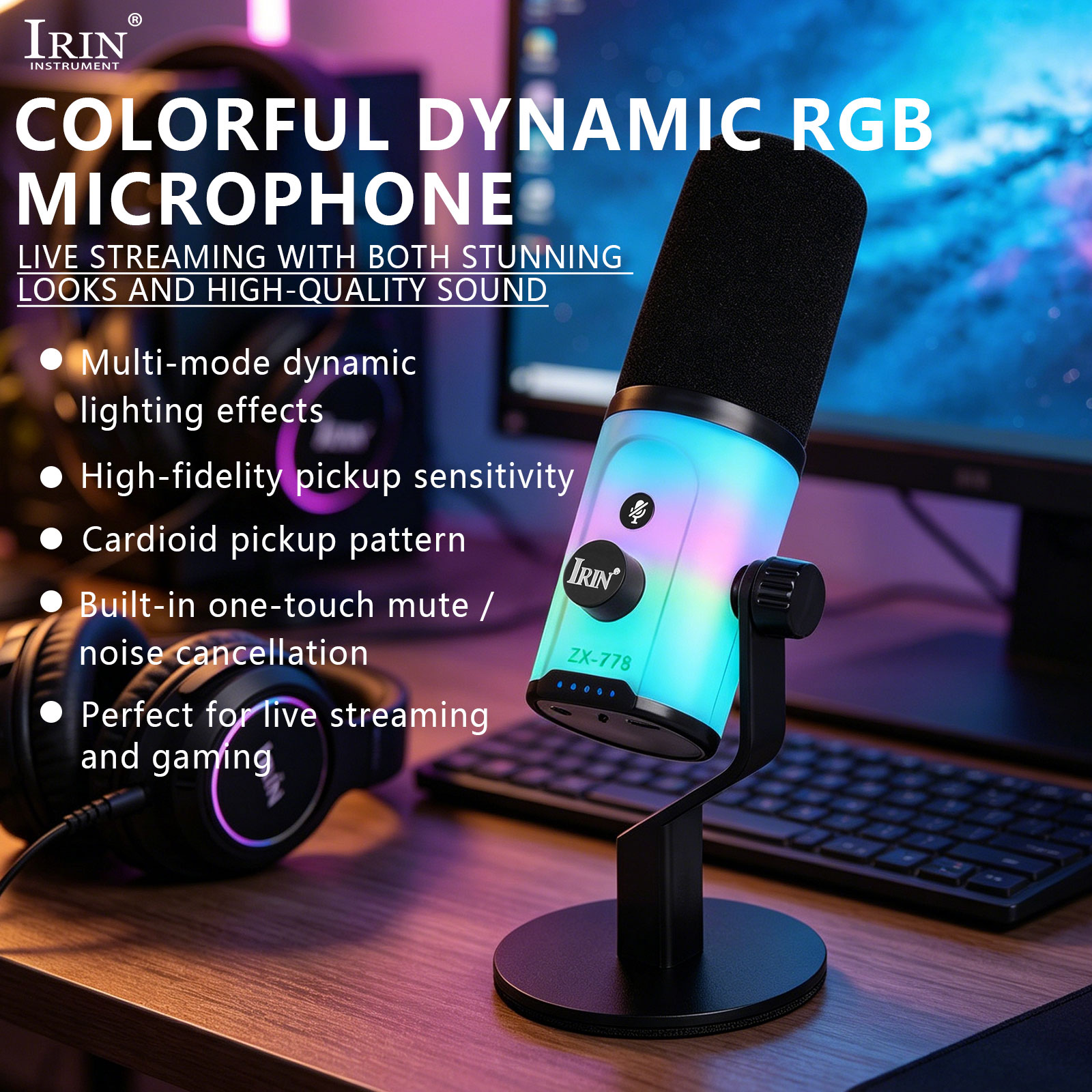 Audio Studio Kit: USB RGB 1V2  - Pc Gaming On Mobile 评论和价格
