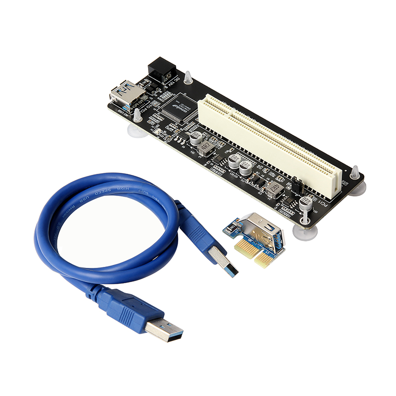 PCI E PCI-E PCI Express X1 to  - Pcie Riser Cable 评论和价格