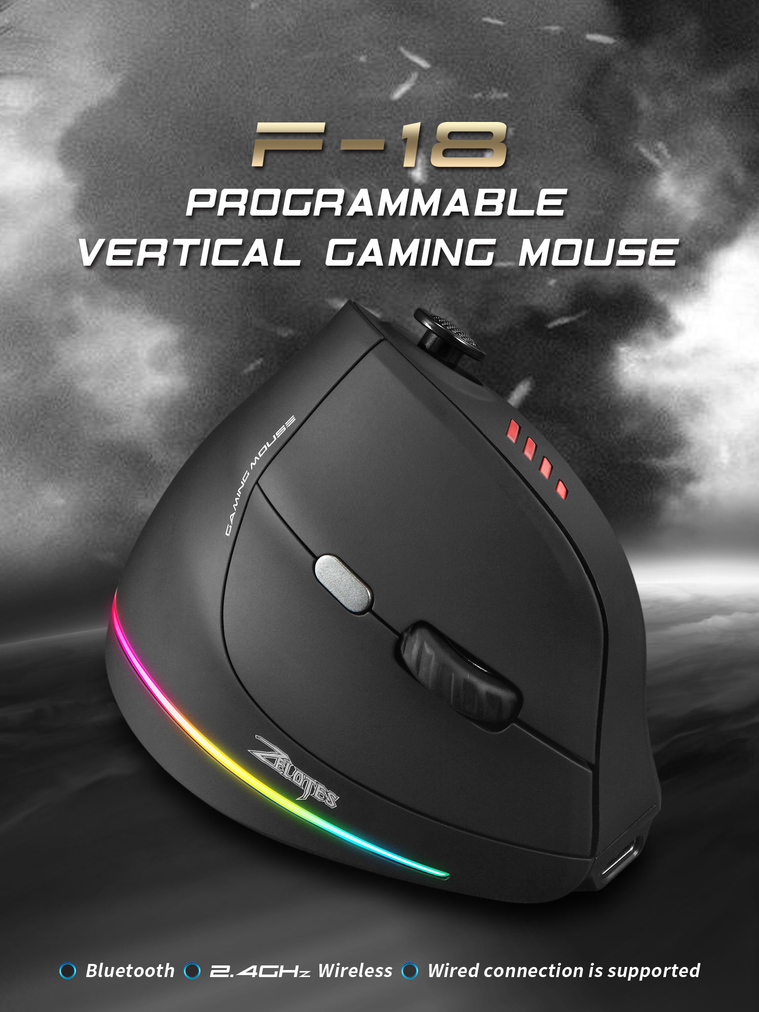 Jomaa RGB Backlit Wireless Ver - Pc Gaming Rgb 评论和价格
