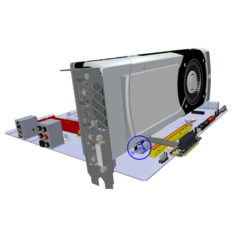 PCIE X1 Riser Cable Dual 90 De - Pcie Riser Cable 评论和价格